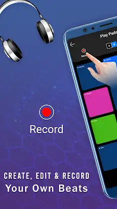 Real Electro Drum Pad: Hip Hop screenshot 1