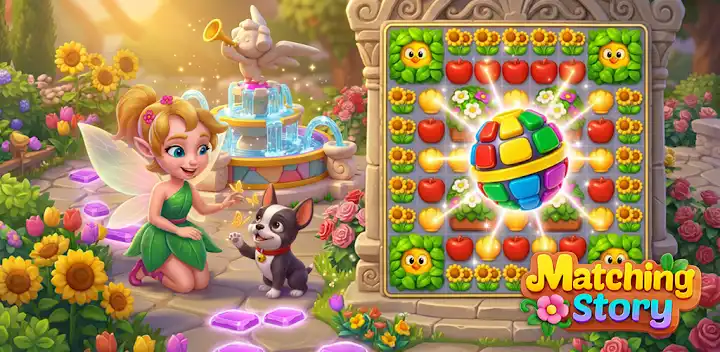 Matching Story - Puzzle Games — Android game banner