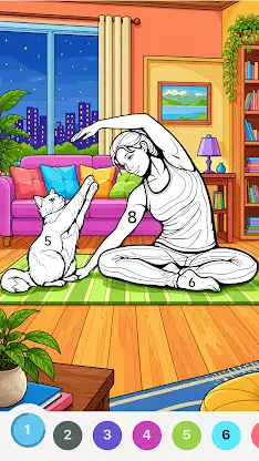 Chill Color - Paint by Number screenshot 2
