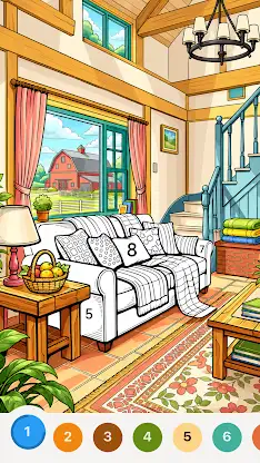Chill Color - Paint by Number screenshot 3
