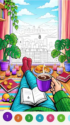Chill Color - Paint by Number screenshot 4