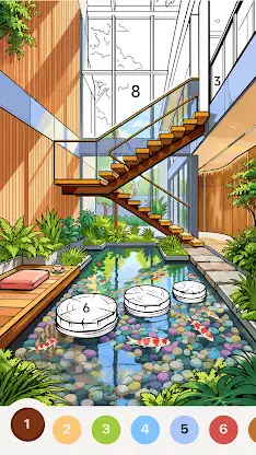 Chill Color - Paint by Number screenshot 1