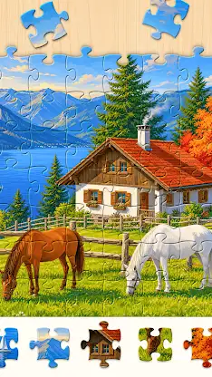 Cottage Jigsaw Puzzles screenshot 3