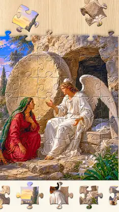 Bible Jigsaw Puzzle: Calm Game screenshot 7