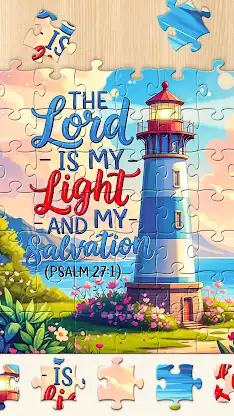 Bible Jigsaw Puzzle: Calm Game screenshot 4