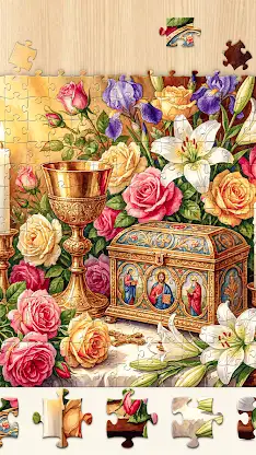 Bible Jigsaw Puzzle: Calm Game screenshot 6