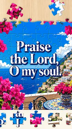 Bible Jigsaw Puzzle: Calm Game screenshot 1