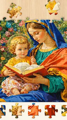 Bible Jigsaw Puzzle: Calm Game screenshot 8