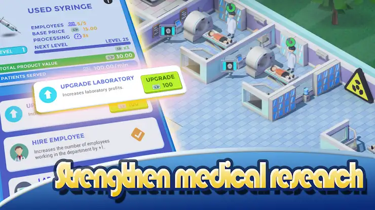 Sim Hospital Tycoon:Idle Games screenshot 5