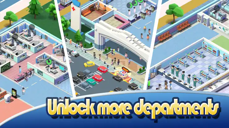Sim Hospital Tycoon:Idle Games screenshot 1