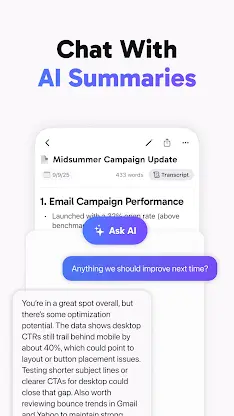 CraftNote – AI Note Taker screenshot 3