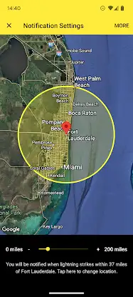 My Lightning Tracker & Alerts screenshot 3