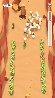 Jungle Roll: Animal Run screenshot 2