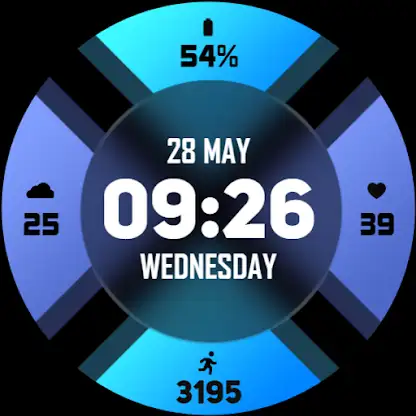 Glass Watch Face screenshot 6