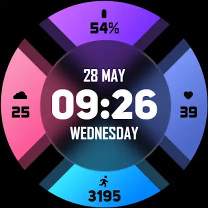 Glass Watch Face screenshot 9