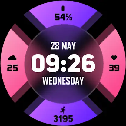 Glass Watch Face screenshot 5