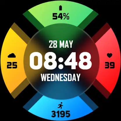 Glass Watch Face screenshot 3