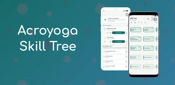 Acroyoga Skill Tree — Android app banner