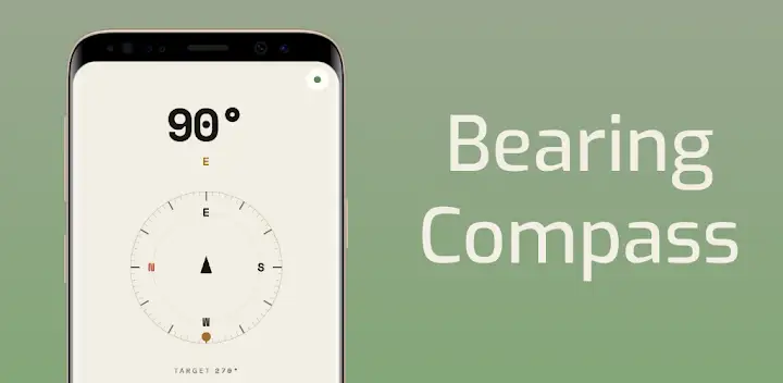 Bearing Compass — Android app banner