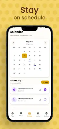 Beekeeping Log & Calendar screenshot 3