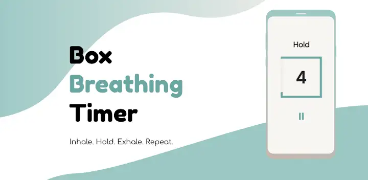 Box Breathing Timer — Android app banner