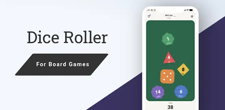 Dice Roller: Board Games — Android game banner