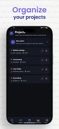 Freelance Time Tracker screenshot 3