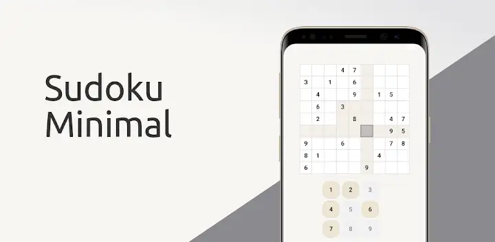 Sudoku Minimal — Android game banner