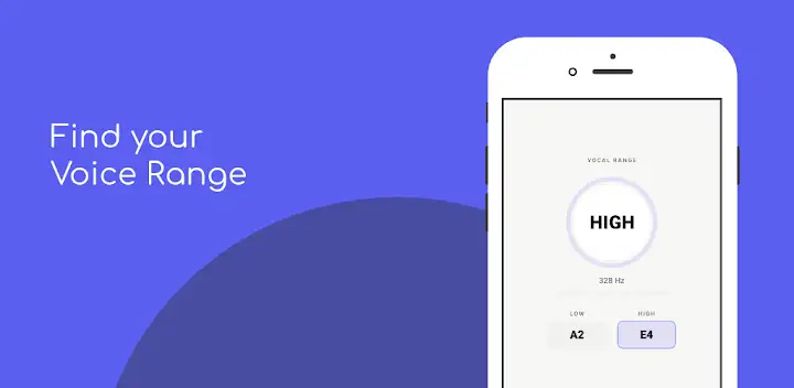 Vocal Range Test — Android app banner