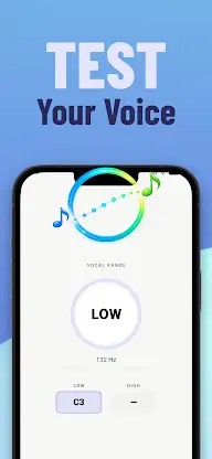 Vocal Range Test screenshot 1
