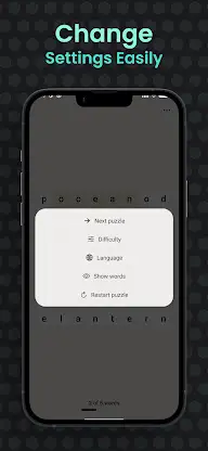 Word Seeker Minimal screenshot 4