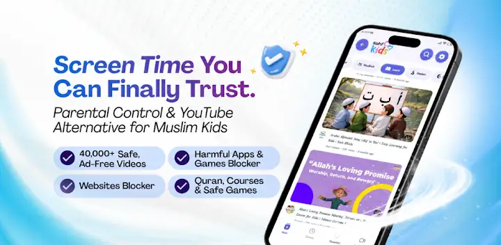 Kahf Kids: Islamic Videos — Android app banner