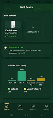 Kahf Router screenshot 1