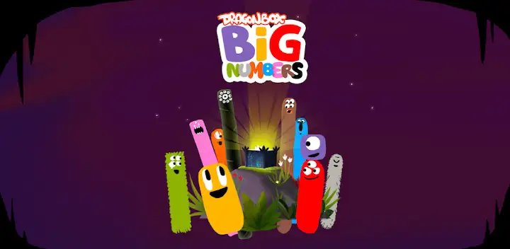 Kahoot! Big Numbers: DragonBox — Android game banner