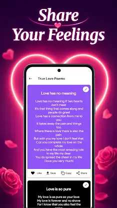 Love Poems - Romantic Messages screenshot 3