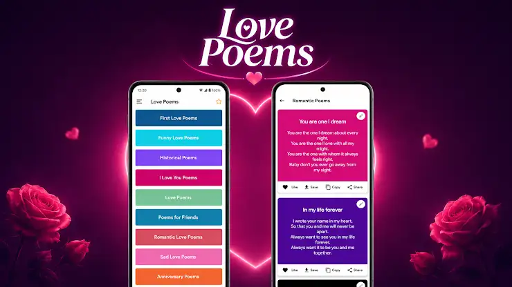Love Poems - Romantic Messages screenshot 7