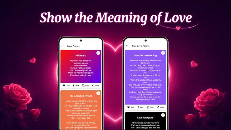 Love Poems - Romantic Messages screenshot 8