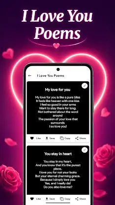 Love Poems - Romantic Messages screenshot 4