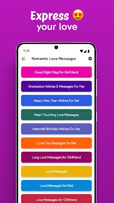 Romantic Love Messages Texts screenshot 3