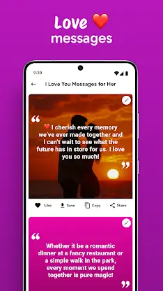 Romantic Love Messages Texts screenshot 4