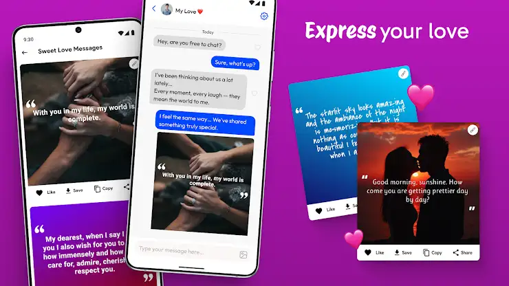 Romantic Love Messages Texts screenshot 2