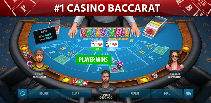 Baccarat Online: Baccarist — Android game banner