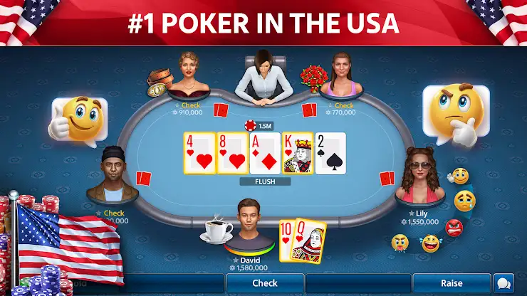 Texas Hold'em Poker: Pokerist screenshot 1