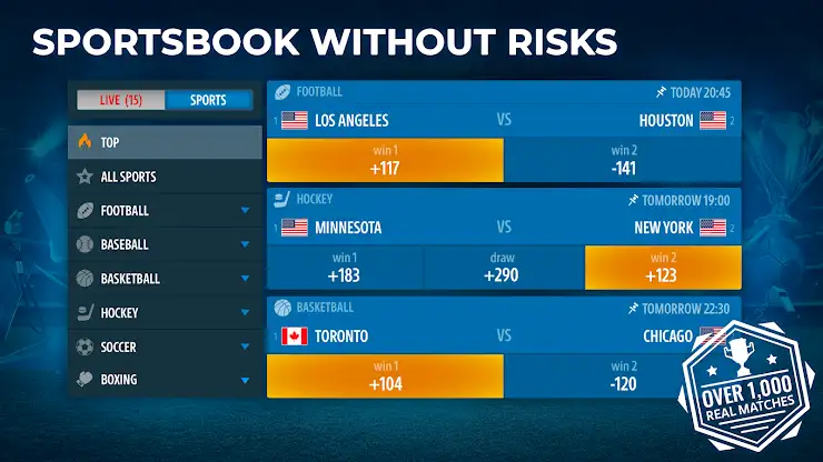 Sportsbook by Pokerist screenshot 1