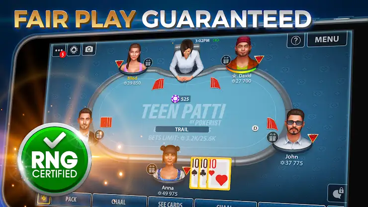 Teen Patti by Pokerist screenshot 1