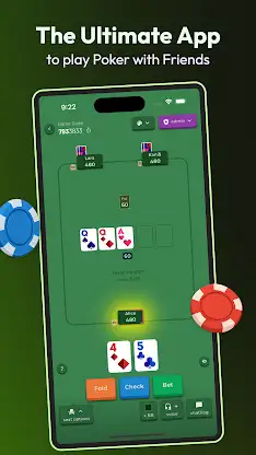 Poker 4 Friends: Chips of Fury screenshot 1