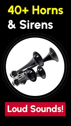 Air Horn Sound - Siren Sounds screenshot 1
