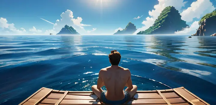 Oceanborn: Survival in Ocean — Android game banner