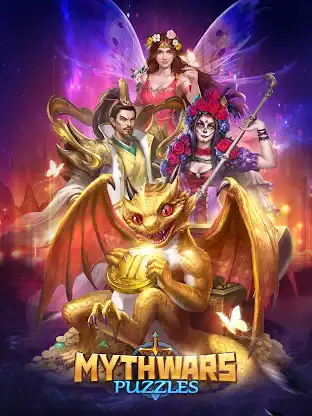 MythWars & Puzzles: RPG Match3 screenshot 9