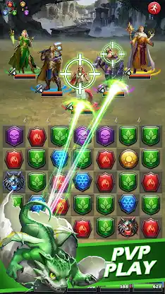 MythWars & Puzzles: RPG Match3 screenshot 3